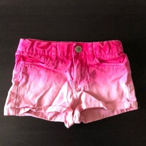 Cherokee pink ombre shorts